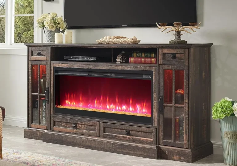 TV Stand with fireplace electric